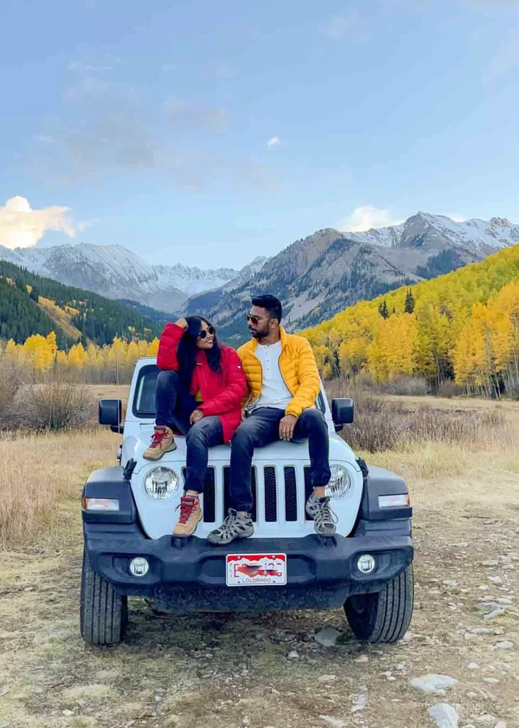 enjoying colorado fall colors