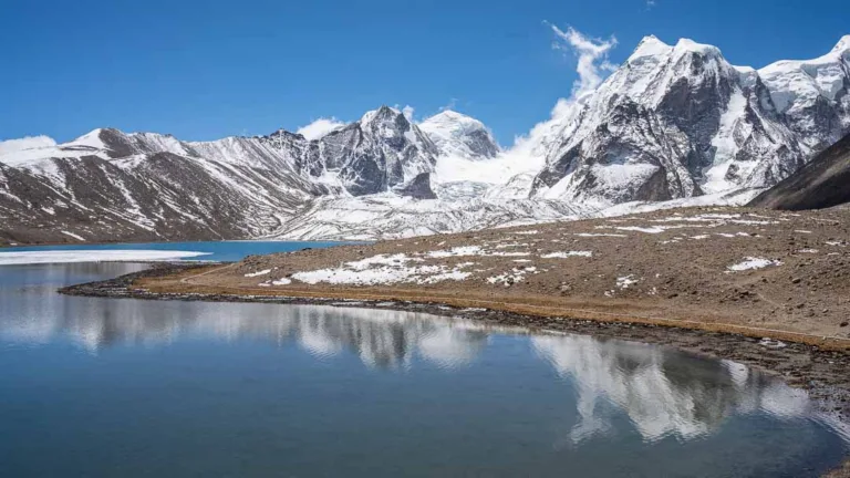 Gurudongmar lake in Sikkim