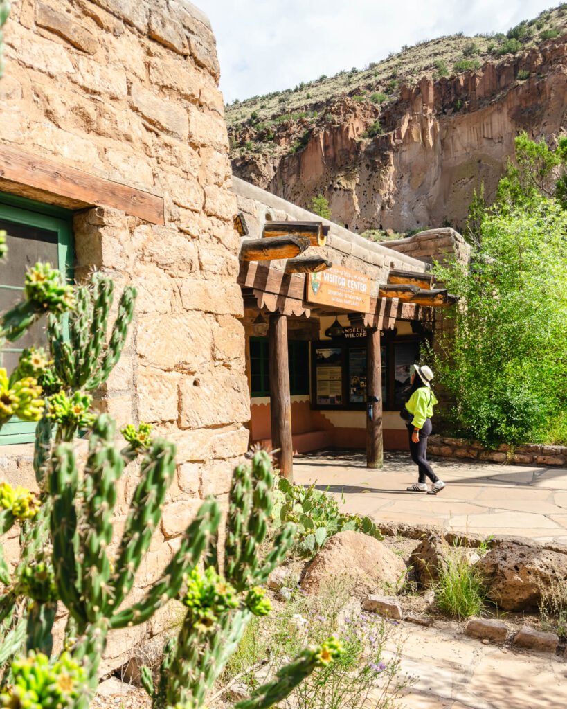 Bandelier National Monument Entrance