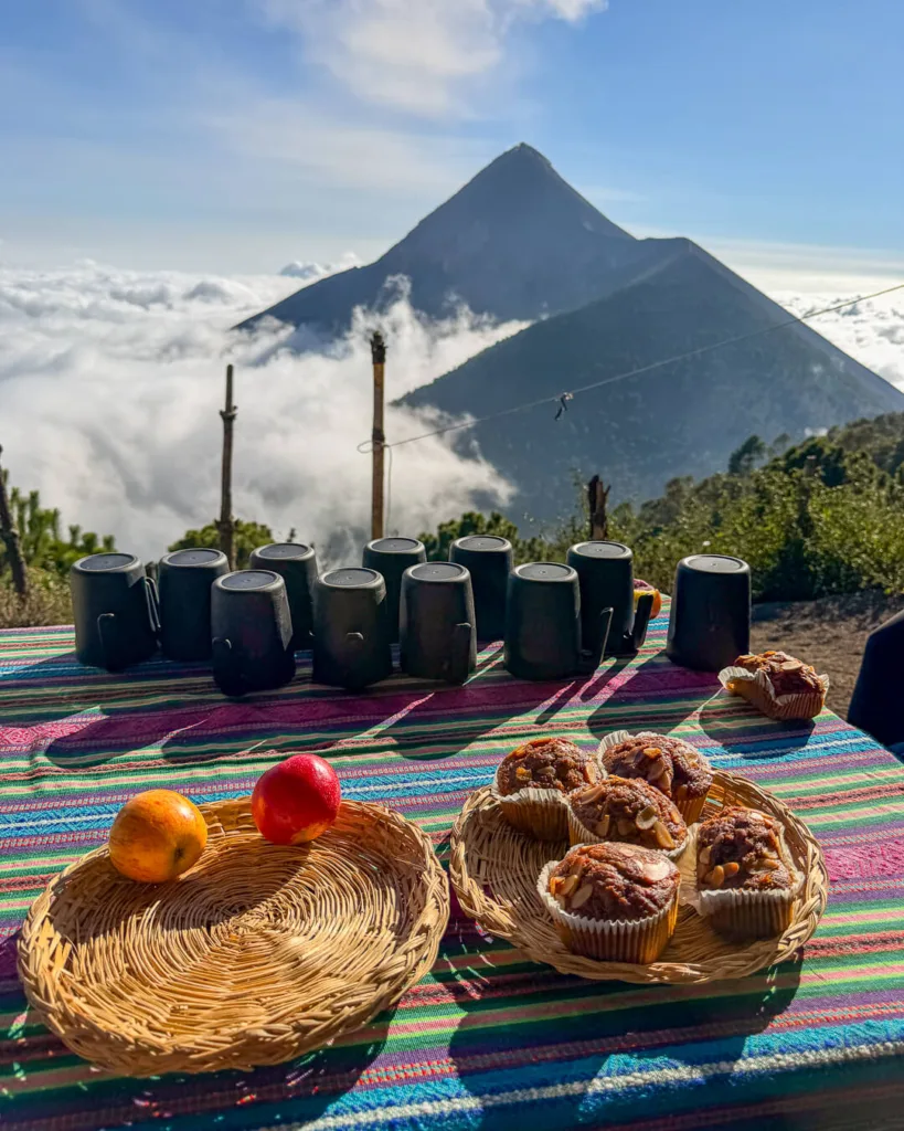 Snacks with Fuego View