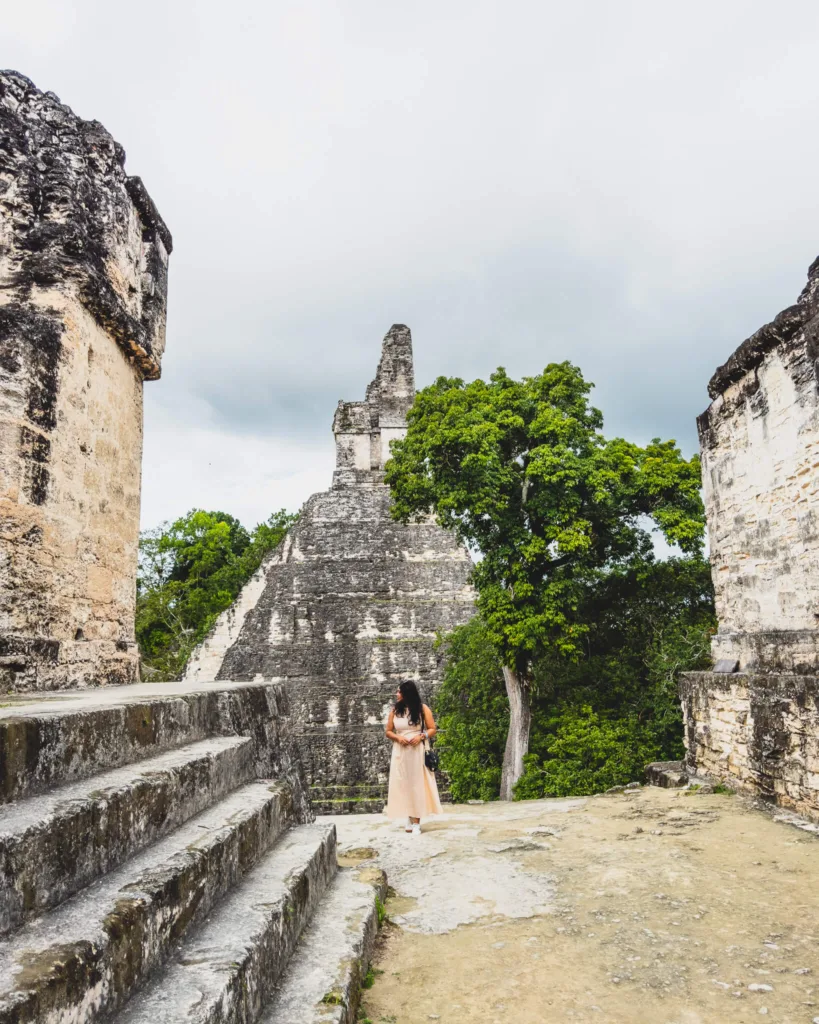 Roamwithpri exploring Tikal National Park