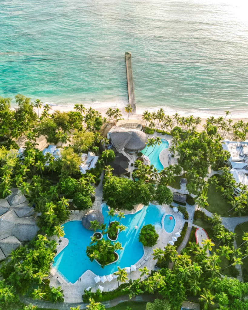 Impressive Punta Cana Resort from above